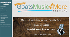 Desktop Screenshot of goatsmusicandmore.com
